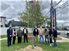 Group Photo of City Officials Attending the Tree Planting Event